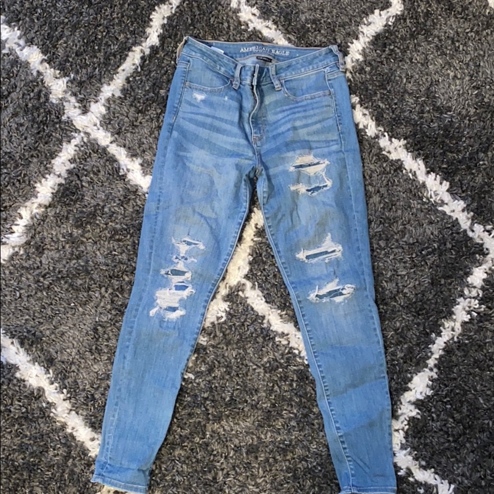 AE High Rise Jegging 8Regular Super Stretch